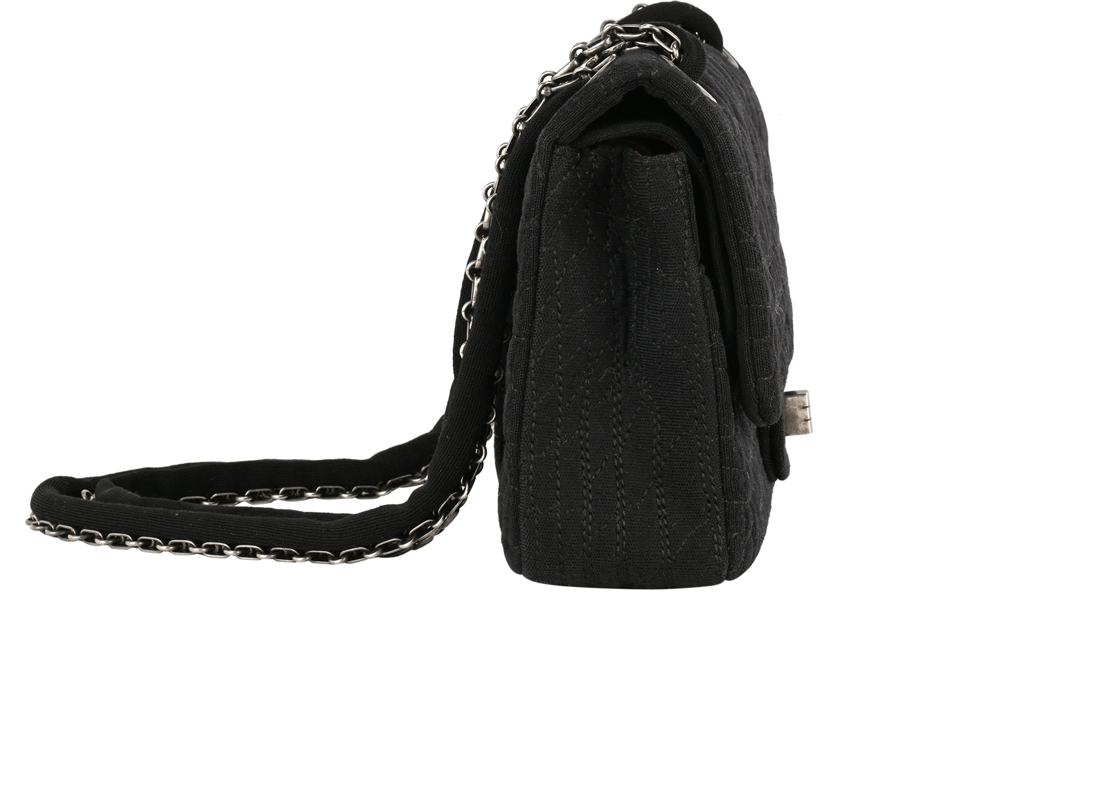 Reissue 2.55 225, &pound;1,600, Handbags, Black, Canvas, Side view